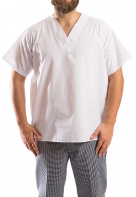Short sleeves v-neck shirt, no pocket