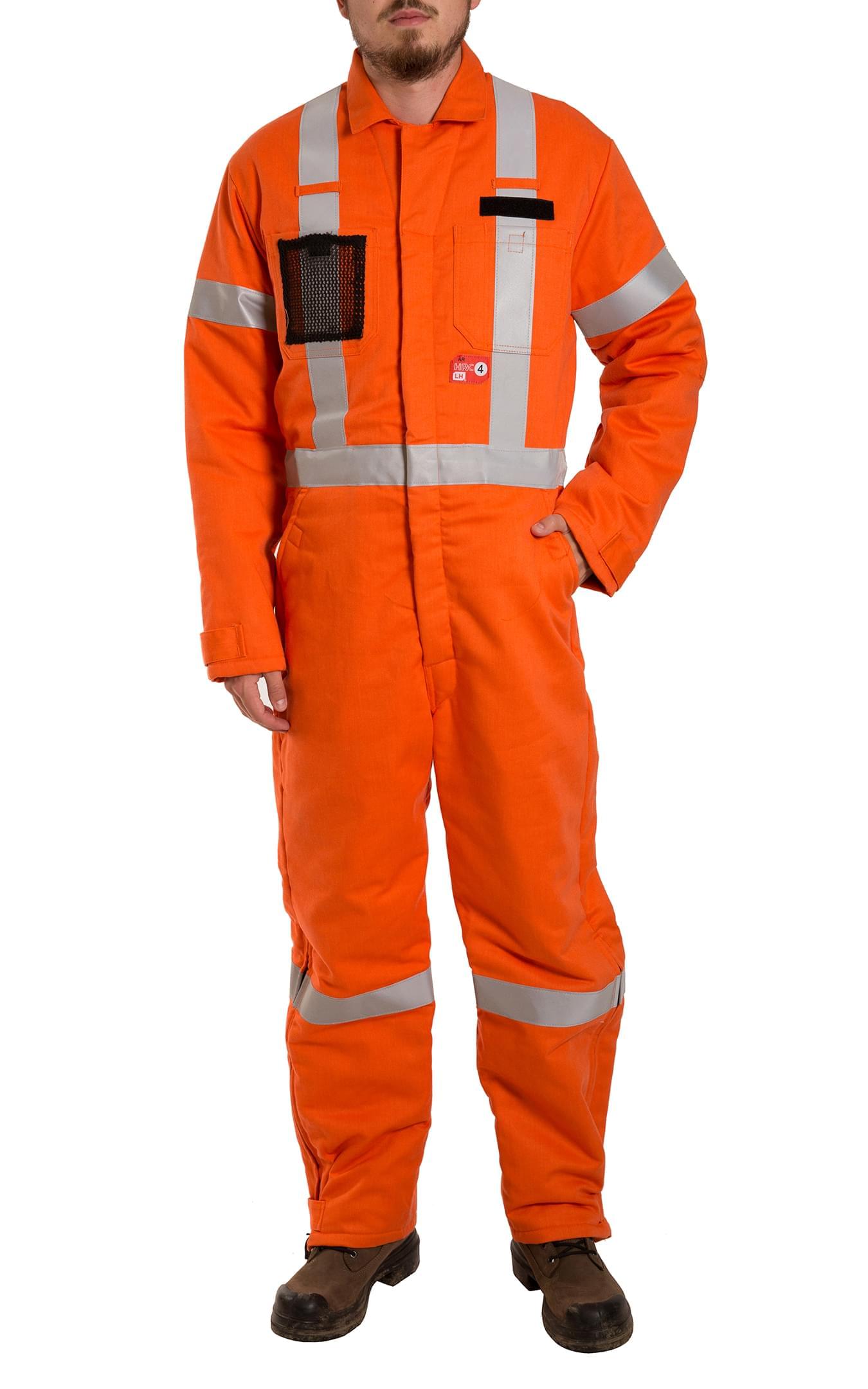 Insulated flame resistant High Visibility Coverall - LH Workwear