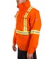Flame resistant high visibility 3 in 1 Bomber jacket
